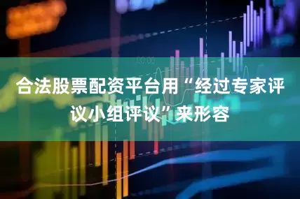 合法股票配资平台用“经过专家评议小组评议”来形容