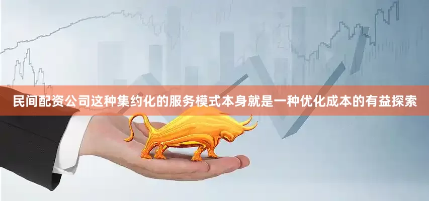 民间配资公司这种集约化的服务模式本身就是一种优化成本的有益探索