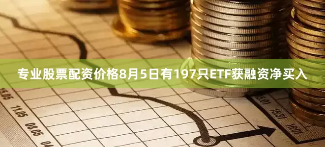 专业股票配资价格8月5日有197只ETF获融资净买入